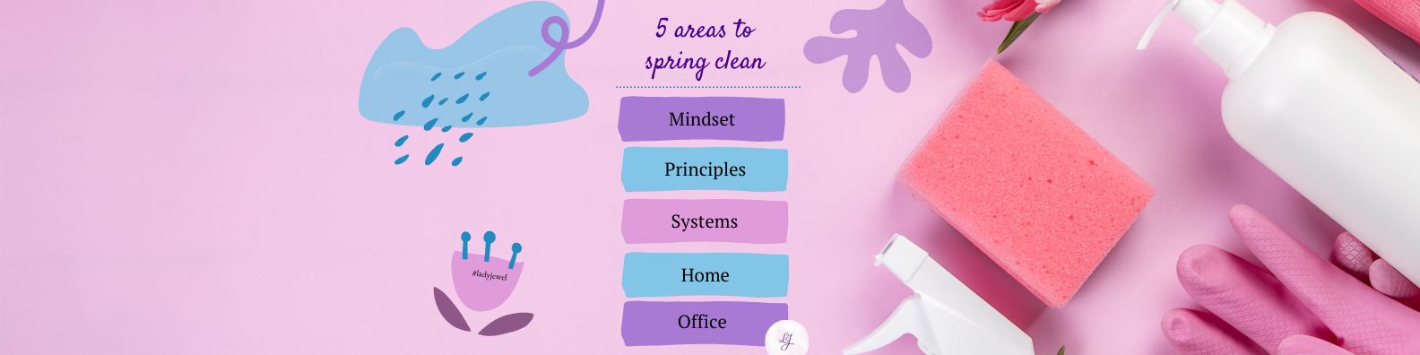Spring Cleaning ~ 5 Areas to Spring Clean